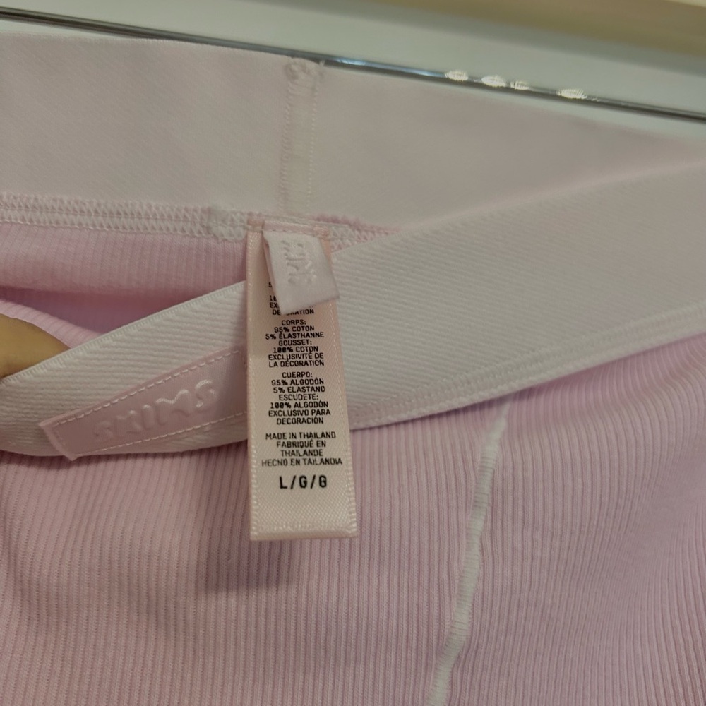 Skims Cotton Rib Boxer - Picture 3 of 4